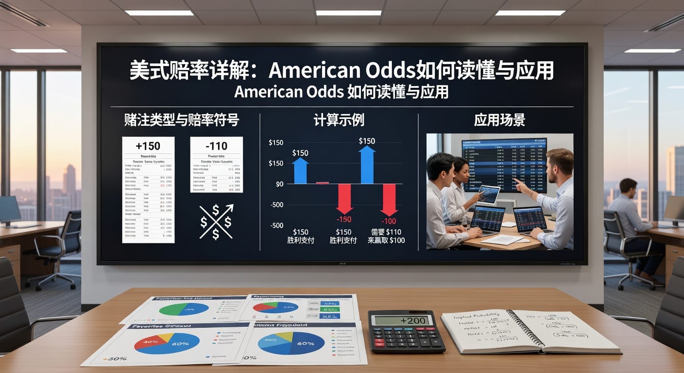 美式赔率 american odds 乐鱼体育官网实用解析