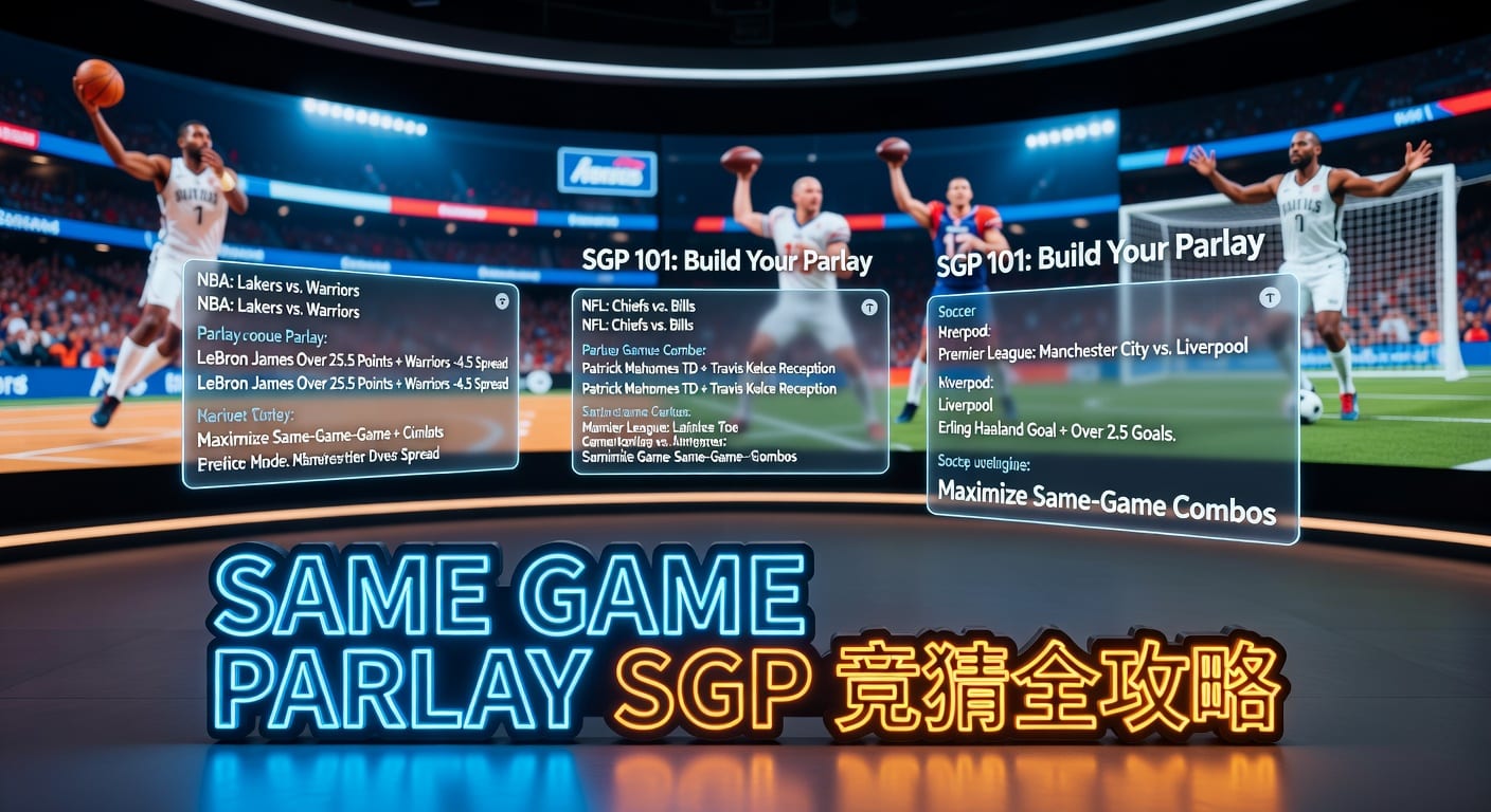 same game parlay SGP 乐鱼体育官网实战指南