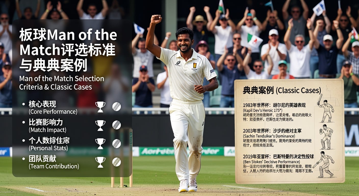 Man of the Match：评选标准与历史经典瞬间（2026年世界杯投注网）