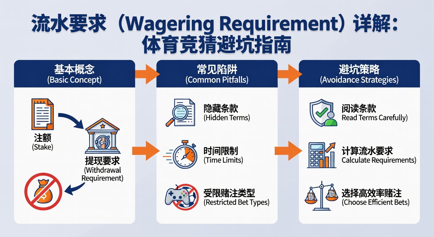 体育博彩流水要求解析：资深玩家实战指南 (2026年)